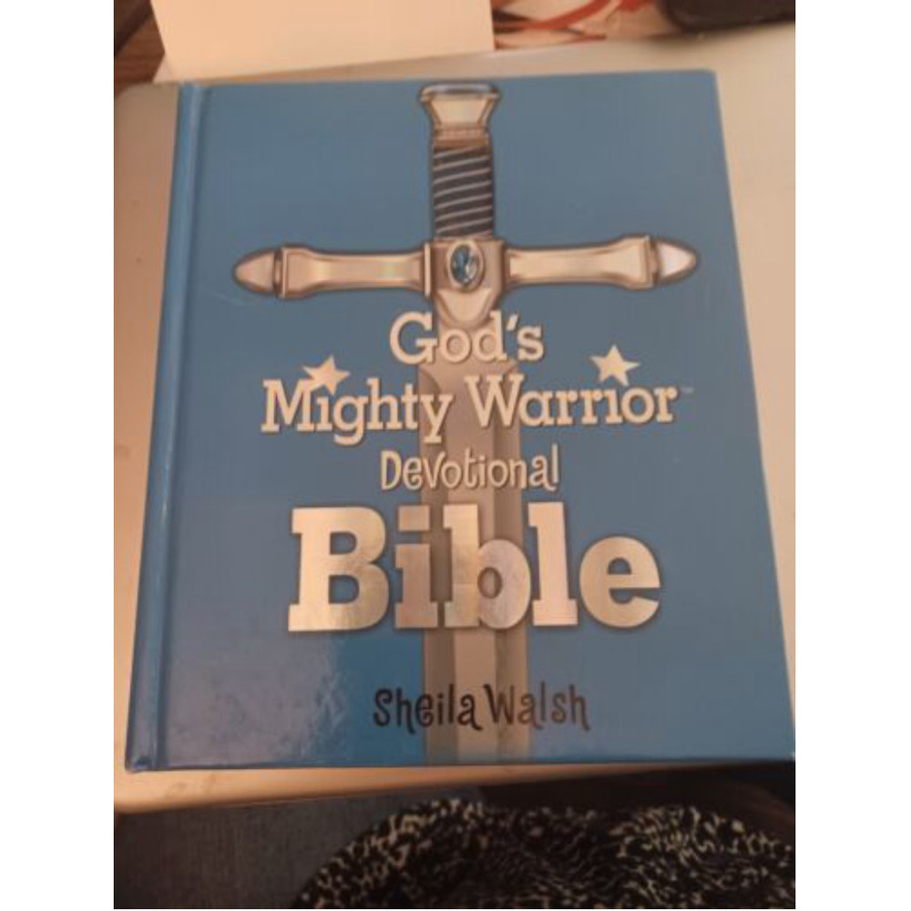 God's Mighty Warrior Devotional Bible by Sheila Walsh (2007, Hardcover)